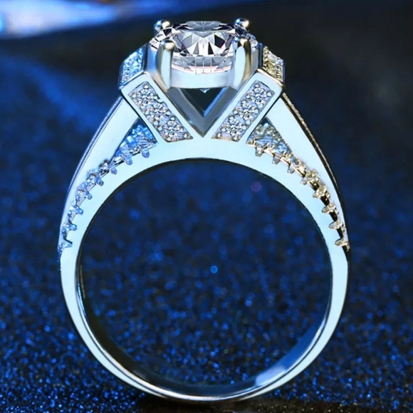 🎀925 Luxury Nobel Diamond Ring - Picture 6 of 6